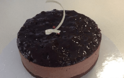 Chocolate cheesecake