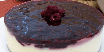 Cold process cheesecake