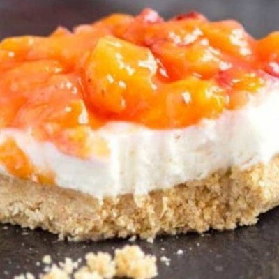 Peach Cheesecake