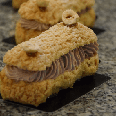 Chocolate Hazelnut Éclair